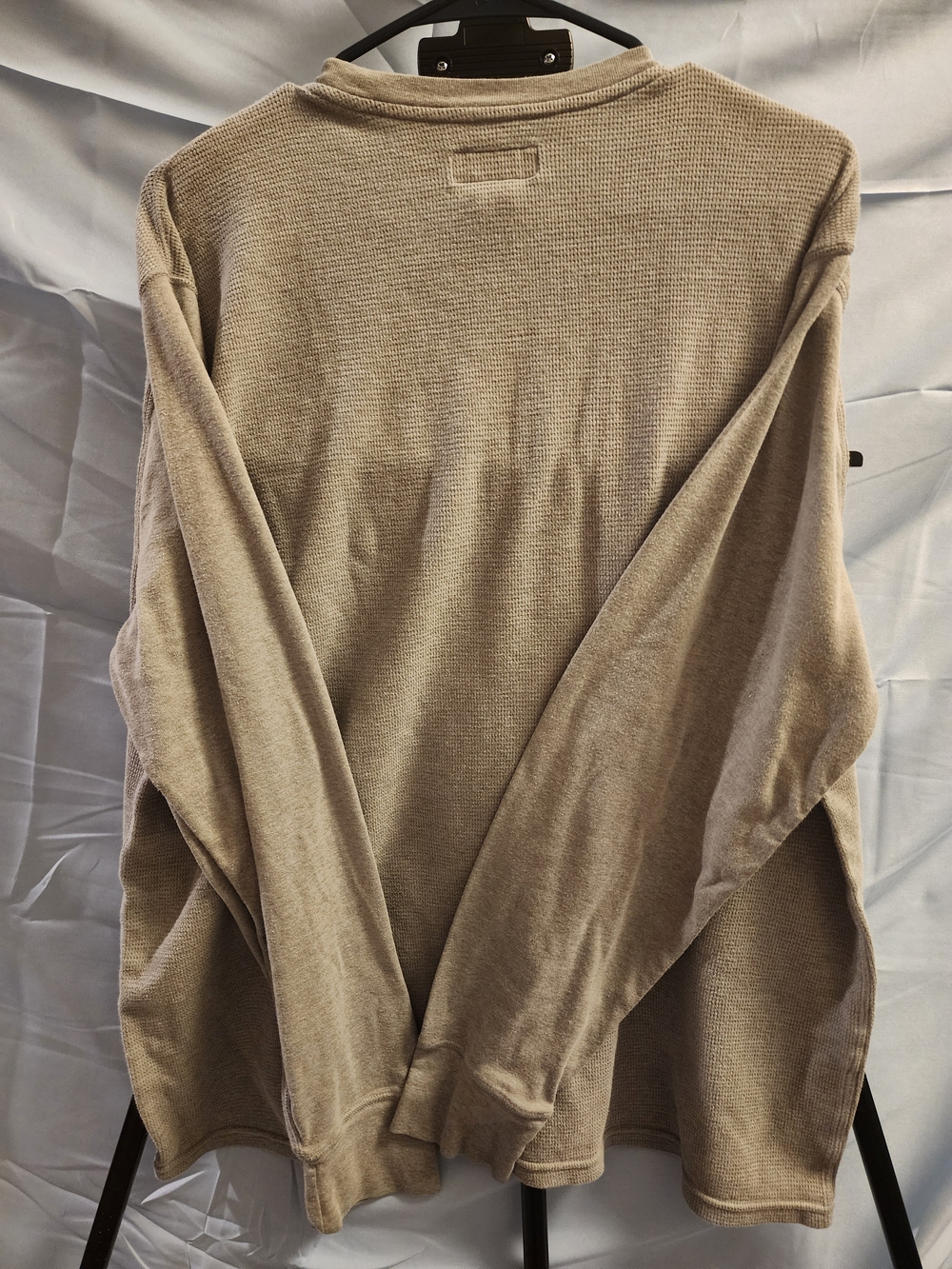 Polo by Ralph Lauren Long-Sleeve Crewneck Sweater in Taupe - Picture 4 of 4